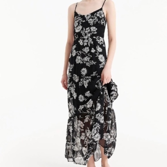 EUC JCrew Mercantile maxi dress women’s size 12 - Picture 2 of 5